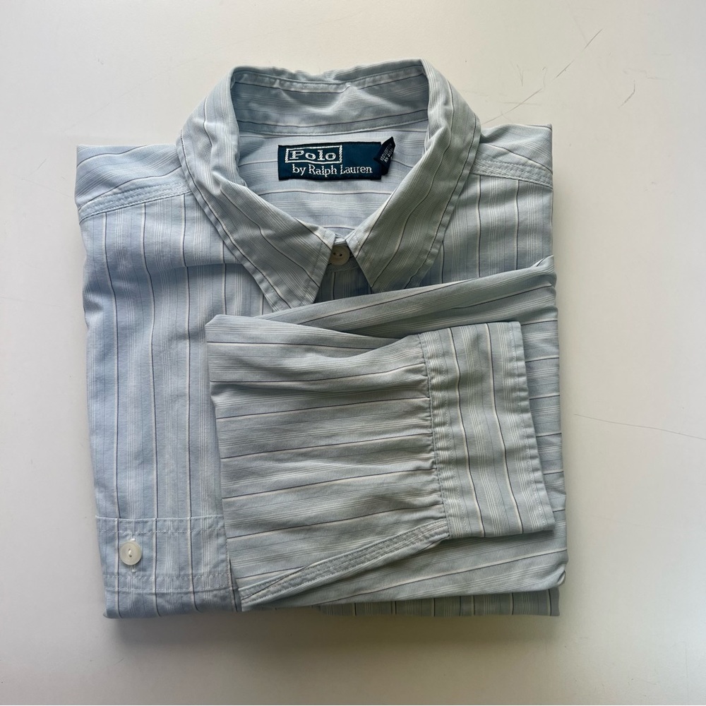 Vintage Polo by Ralph Lauren 100% Cotton Casual Button-down
